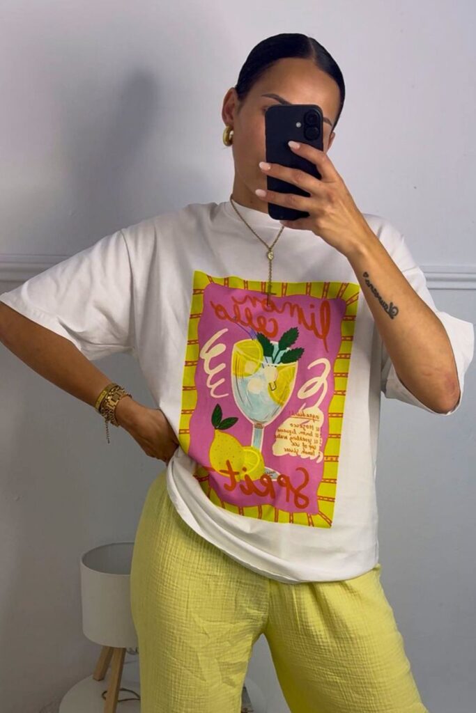 Camiseta oversize