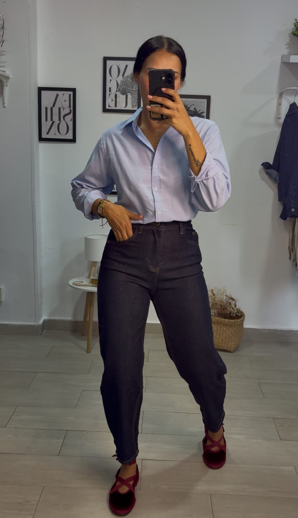 Pantalón inspiración levis