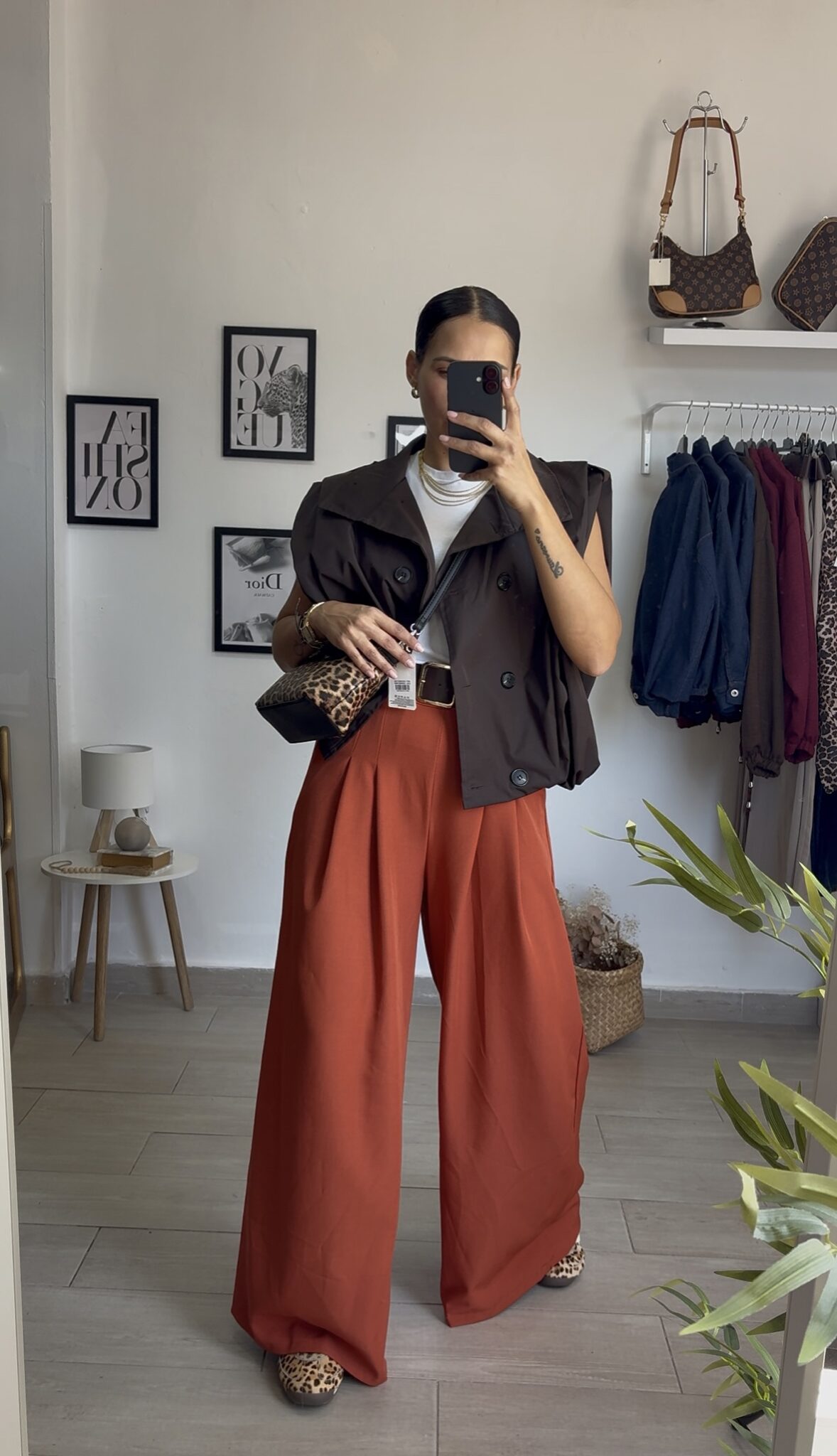 Pantalón pata de elefante cazuela