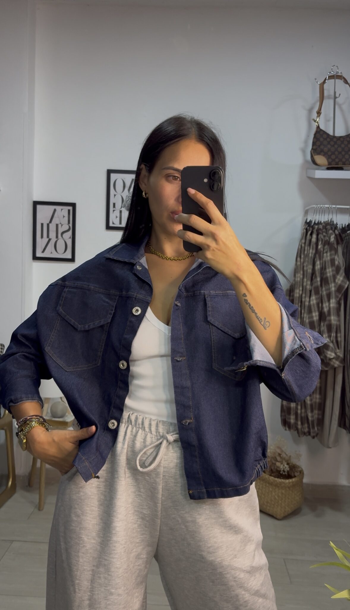 Bomber vaquera